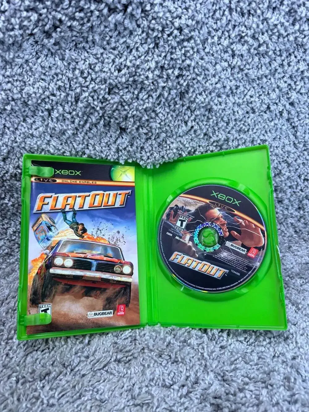 FlatOut Video Game for Original Xbox